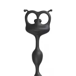 Анальная цепочка Fun Factory Flexi Felix, 32 см, 5 бусин, черный