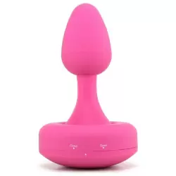 Анальная пробка Flexi Risque с вибрацией – розовый