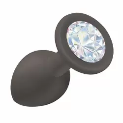 Анальная пробка Emotions Cutie Small Black moonstone crystal 4011-08Lola