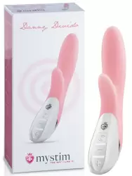 Вибромассажер Danny Divido со стимуляцией клитора – розовый