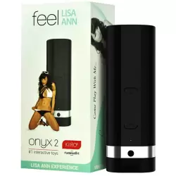 Интерактивный мастурбатор Onyx 2 Lisa Ann – черный
