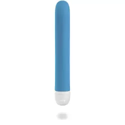 Элегантный вибратор Fun Factory Joupie, с загнутым кончиком, 18,2 см, голубой