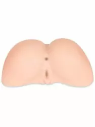 Реалистичный мастурбатор SilexD Ass Daphne, два отверстия, силикон, телесный