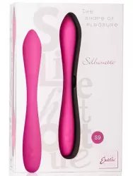 Вибромассажер Silhouette S9 перезаряжаемый – розовый