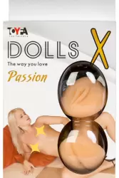 Надувная секс-кукла TOYFA Dolls-X Olivia с реалистичной вставкой - телесный