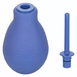 Анальный душ Cheeky One-Way Flow Douche, 20,5 см, ПВХ, синий