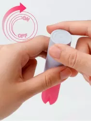 Миниатюрная вибропуля iroha Stick Hamanasu, в виде губной помады, 9,9 см