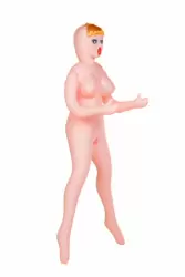 Надувная секс-кукла TOYFA Dolls-X Olivia с реалистичной вставкой - телесный