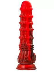 Необычный вибратор TOYFA Monster Tops, 27 см, 10 режимов, силикон