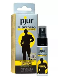 Спрей-пролонгатор pjur Superhero Strong Spray, на водной основе, с экстрактом имбиря, 20 мл