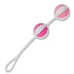 Гладкие вагинальные шарики Geisha Balls – розовый