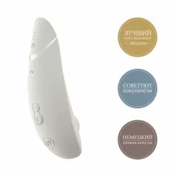 Вакуумный клиторальный стимулятор Womanizer Premium – белый