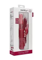 Вибратор кролик Rotating Rabbit - красный