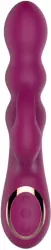 Оригинальный вибратор-кролик AN Stamen, 22 см, с массажем бусинами, лиловый