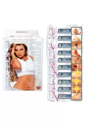 Реалистичная надувная кукла Perfect 10 Deluxe Fantasy с вибрацией – телесный