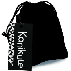 Средняя алюминиевая анальная пробка Kanikule Medium с кристаллом – золотистый с фиолетовым