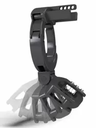 Пояс верности для мужчин Mystim Pubic Enemy No 3, 8,2 см, с кольцом, прозрачный