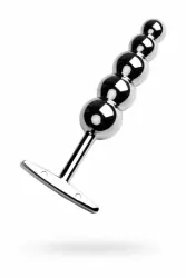 Металлическая анальная елочка TOYFA - серебристый