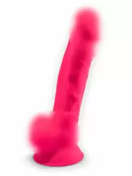 Реалистичный фаллоимитатор SILEXD Model 1, 17,6 см, силикон, фуксия