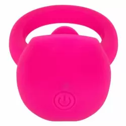 Эрекционное кольцо Silicone Rechargeable Teasing Tongue Enhancer