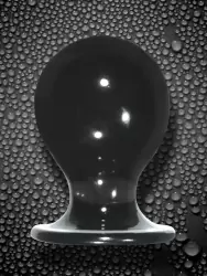 Большая анальная пробка Orbite Pleasures - Charcoal