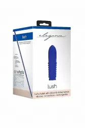 Турбо перезарежаемая вибропуля Lush (синяя)