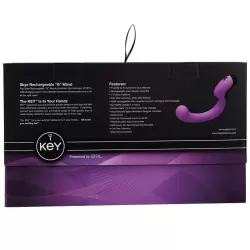 Перезаряжаемый вибромассажер G-точки Skye – фиолетовый