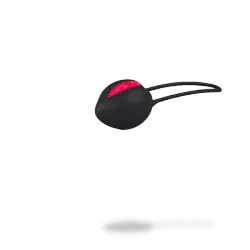 Страпон Leather Strap-On - черный