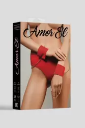 Бесшовные трусики-танго с цепочкой и наручниками