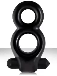 Эрекционное вибро-кольцо Renegade - Black