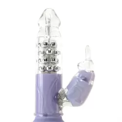 Хай-тек вибратор First Time Jack Rabbits со стимуляцией клитора – розовый