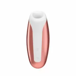 Вакуумно-волновой стимулятор клитора Satisfyer Love Breeze, 9,8 см, силикон, бронзовый