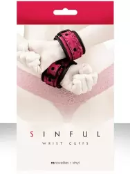 Наручники соединенные цепью Sinful - Wrist Cuffs