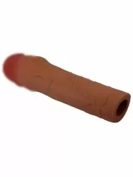 Реалистичная насадка-удлинитель Baile Chane, ТПР, 18 см