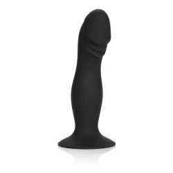 Анальный стимулятор Silicone Anal Stud на присоске – черный