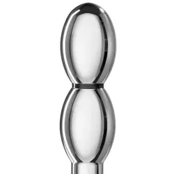 Анально-вагинальный массажер O(h!)-thello с электростимуляцией – серебристый