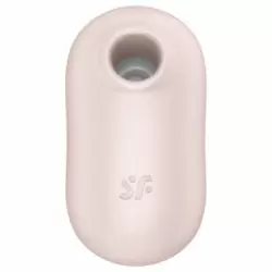 Вакуумный стимулятор клитора Satisfyer Pro To Go 2, 12 режимов, 11 скоростей, бежевый