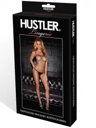 Кэтсьюит Hustler в сетку – черный