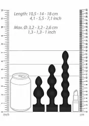 Набор анальных стимуляторов USB-Rechargeable Anal Set