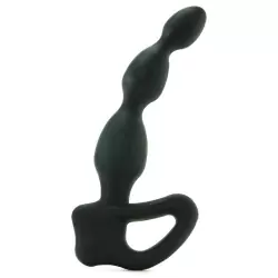 Рельефный электростимулятор простаты Big Bend-it гибкий – черный