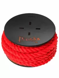 Веревка для фиксации Pecado BDSM, на катушке, хлопок, 5 м