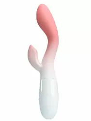 Вибратор-кролик Baile Brighty, 30 режимов, бесшумный, 10,5 см