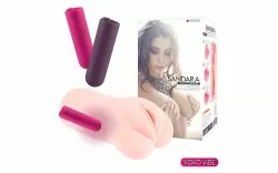 Реалистичный мастурбатор, имитирующий вагину с вибрацией «Sandara», Kokos