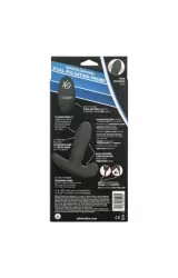 Массажер простаты на пульте управления DUAL PULSATING PRB: 12.75 см, 12 режимов работы, силикон