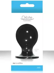 Большая анальная пробка Orbite Pleasures - Charcoal