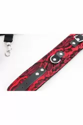 Кружевной бондажный комплект TOYFA Marcus – красный 