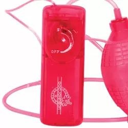 Вагинально-клиторальная помпа Pucker-up – красный