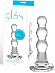 Анальная елочка Triple Play – прозрачный