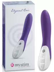 Вибромассажер классический Elegant Eric – фиолетовый