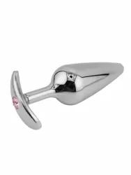 Алюминиевая анальная пробка для ношения Large